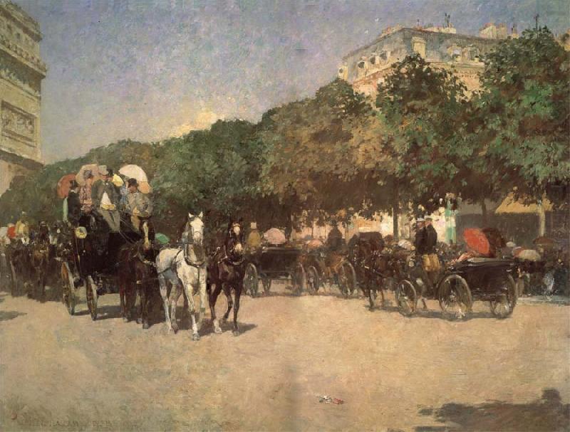 Der Tag des Grand Prix, Childe Hassam